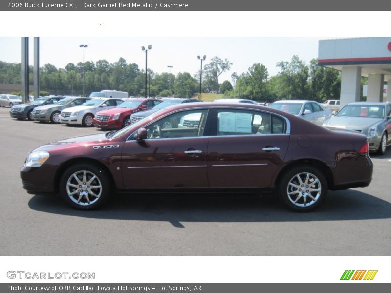 Dark Garnet Red Metallic / Cashmere 2006 Buick Lucerne CXL