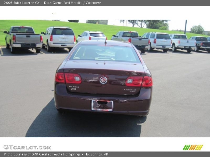 Dark Garnet Red Metallic / Cashmere 2006 Buick Lucerne CXL
