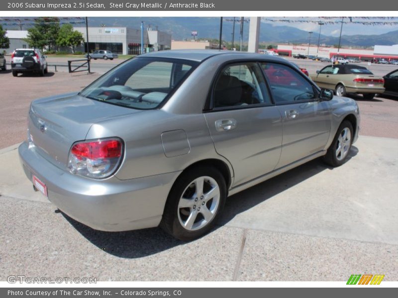 Steel Gray Metallic / Anthracite Black 2006 Subaru Impreza 2.5i Sedan