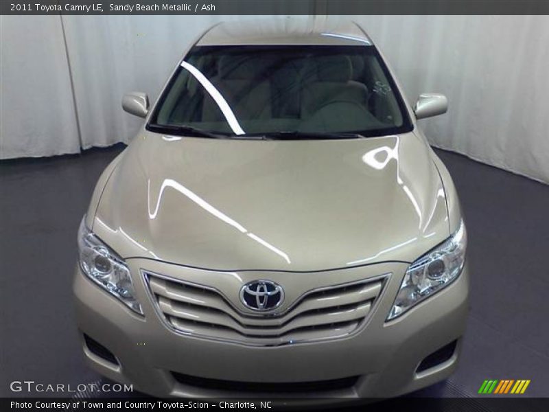 Sandy Beach Metallic / Ash 2011 Toyota Camry LE
