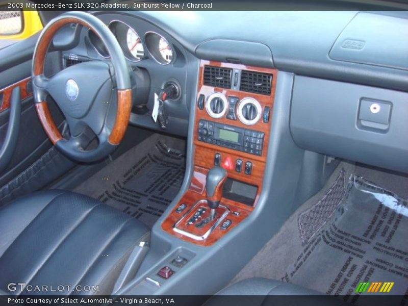 Dashboard of 2003 SLK 320 Roadster