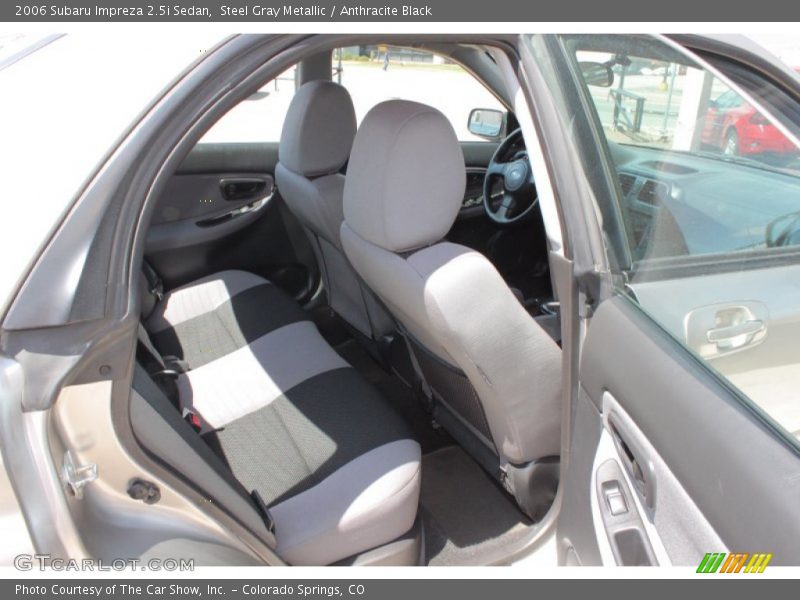 Steel Gray Metallic / Anthracite Black 2006 Subaru Impreza 2.5i Sedan