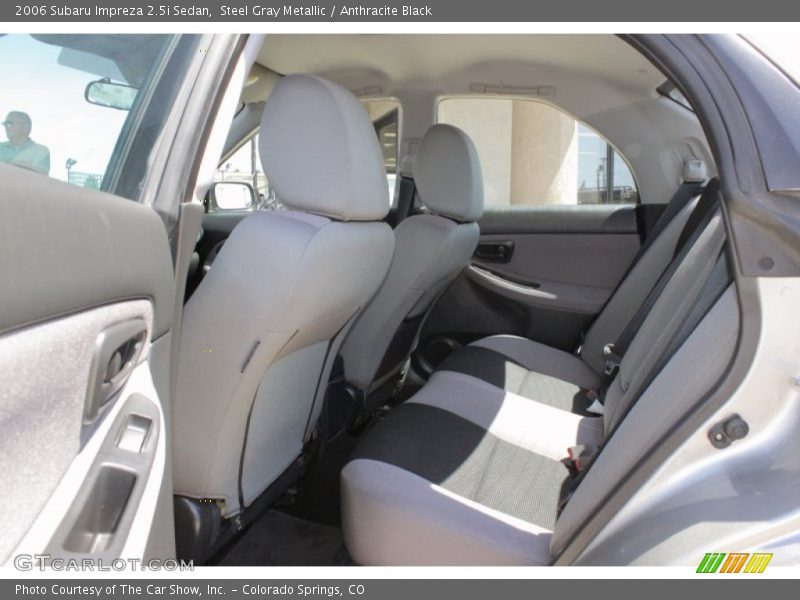Steel Gray Metallic / Anthracite Black 2006 Subaru Impreza 2.5i Sedan