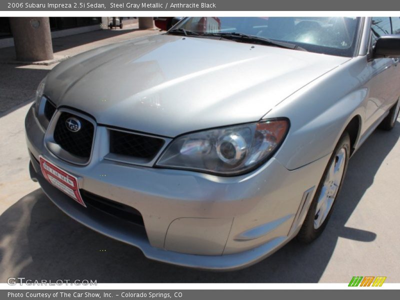 Steel Gray Metallic / Anthracite Black 2006 Subaru Impreza 2.5i Sedan