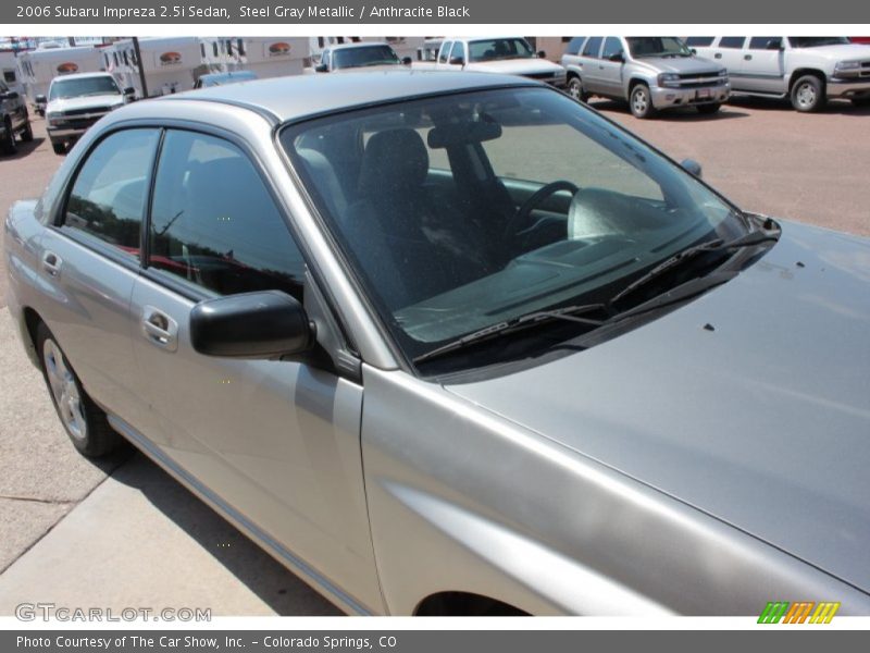 Steel Gray Metallic / Anthracite Black 2006 Subaru Impreza 2.5i Sedan