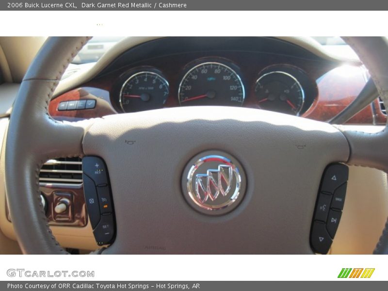 Dark Garnet Red Metallic / Cashmere 2006 Buick Lucerne CXL