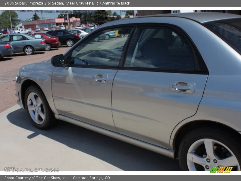 Steel Gray Metallic / Anthracite Black 2006 Subaru Impreza 2.5i Sedan