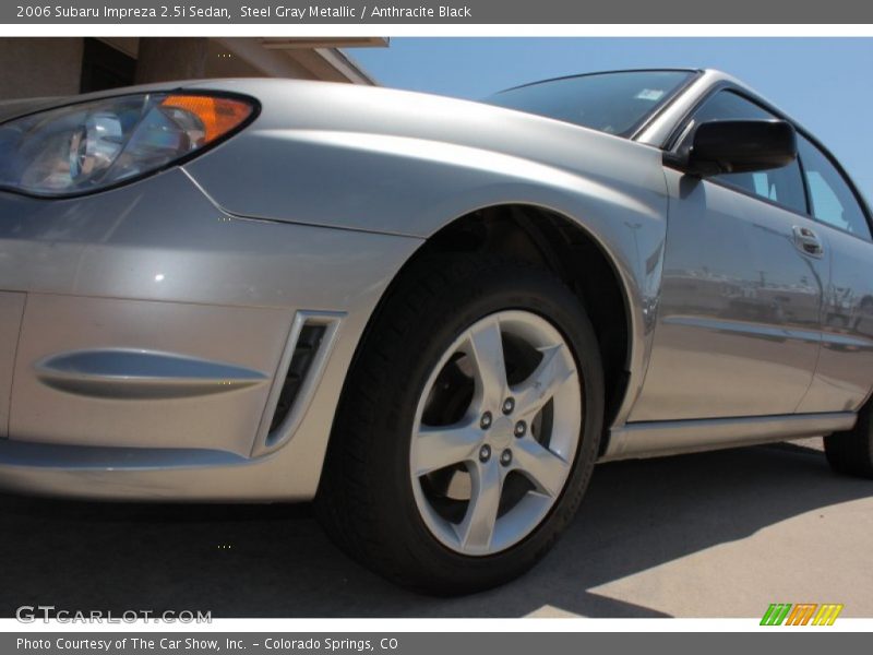 Steel Gray Metallic / Anthracite Black 2006 Subaru Impreza 2.5i Sedan