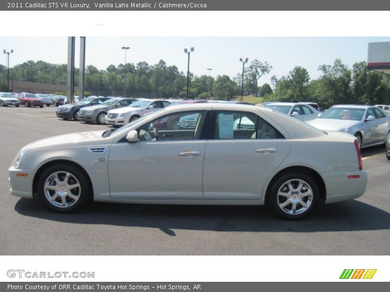 Vanilla Latte Metallic / Cashmere/Cocoa 2011 Cadillac STS V6 Luxury