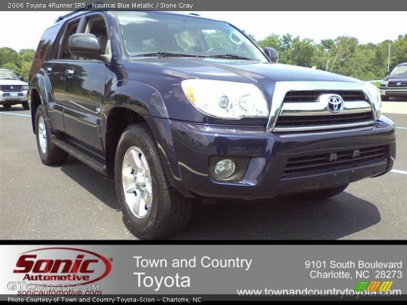 Nautical Blue Metallic / Stone Gray 2006 Toyota 4Runner SR5