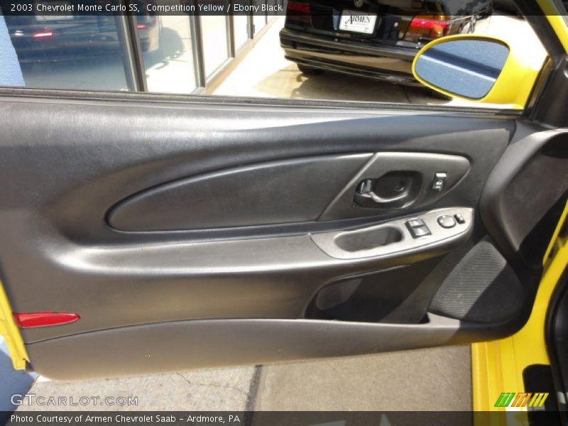 Competition Yellow / Ebony Black 2003 Chevrolet Monte Carlo SS