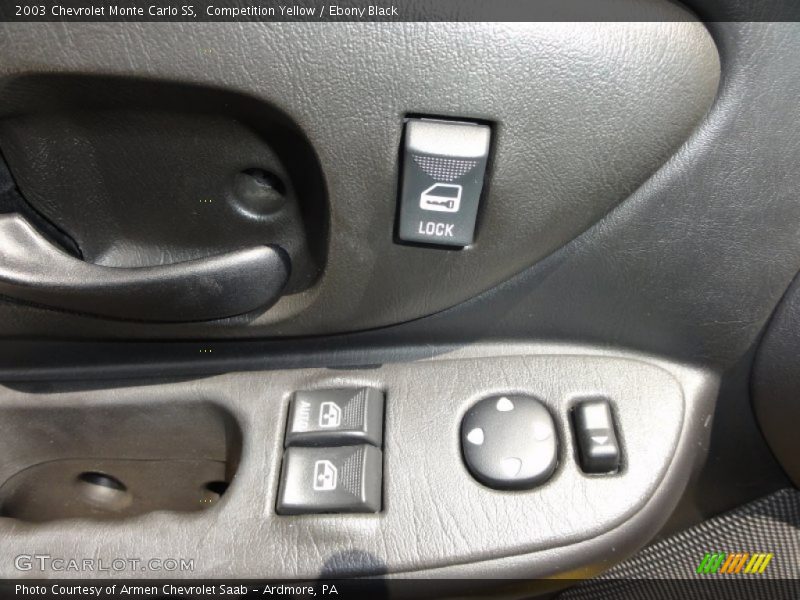 Competition Yellow / Ebony Black 2003 Chevrolet Monte Carlo SS