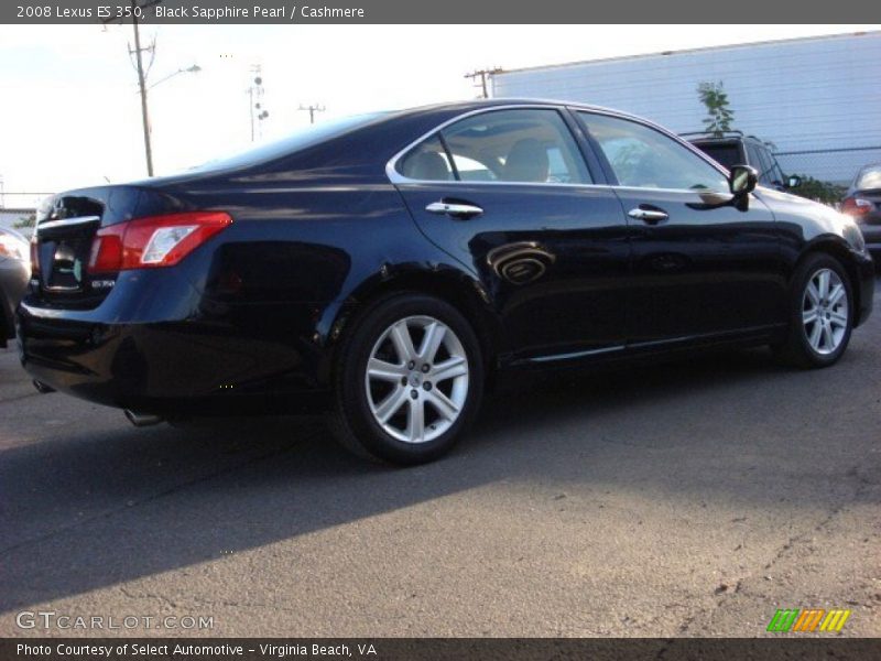 Black Sapphire Pearl / Cashmere 2008 Lexus ES 350