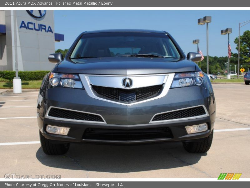 Polished Metal Metallic / Ebony 2011 Acura MDX Advance