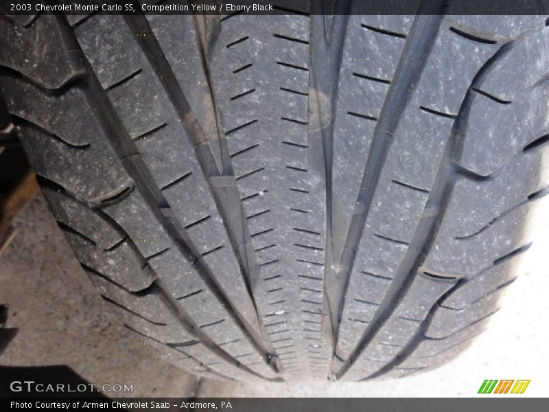 Competition Yellow / Ebony Black 2003 Chevrolet Monte Carlo SS