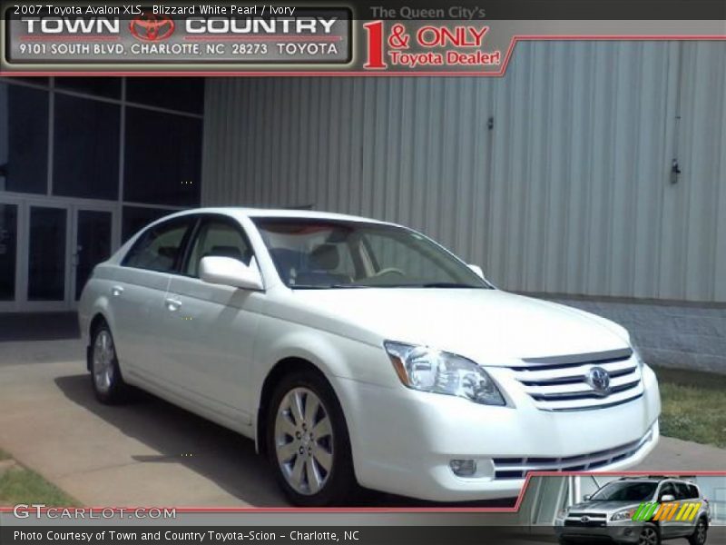 Blizzard White Pearl / Ivory 2007 Toyota Avalon XLS