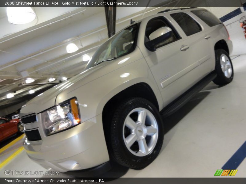 Gold Mist Metallic / Light Cashmere/Ebony 2008 Chevrolet Tahoe LT 4x4