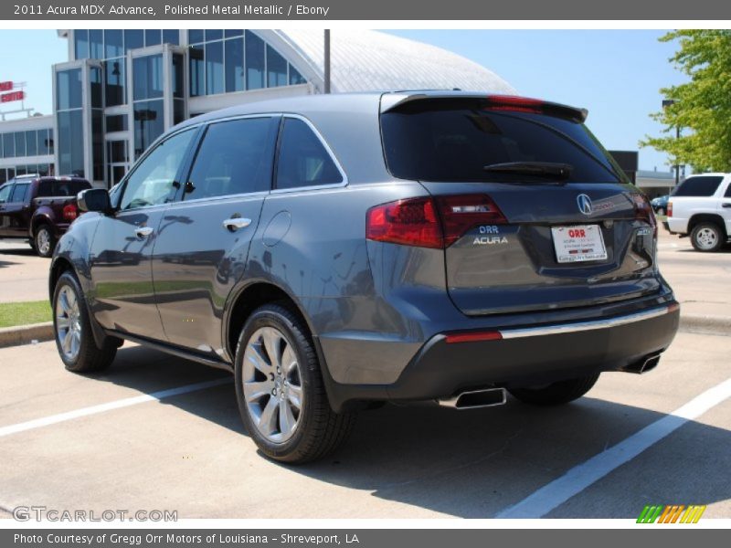 Polished Metal Metallic / Ebony 2011 Acura MDX Advance