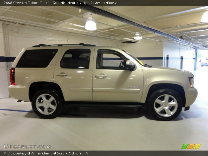 Gold Mist Metallic / Light Cashmere/Ebony 2008 Chevrolet Tahoe LT 4x4