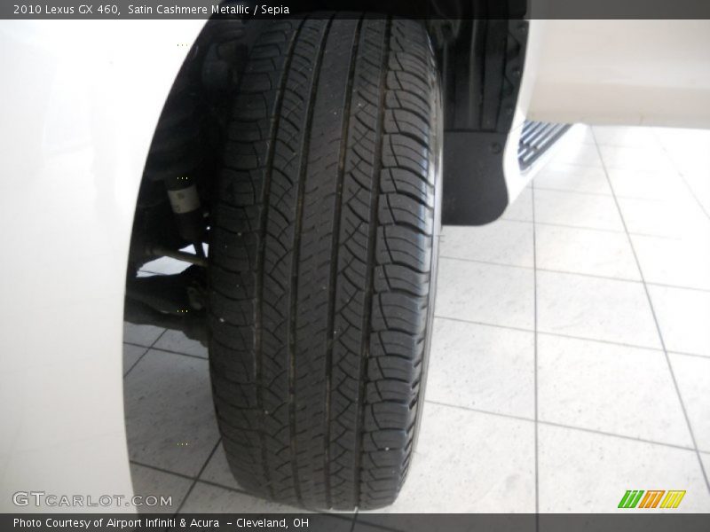 Satin Cashmere Metallic / Sepia 2010 Lexus GX 460