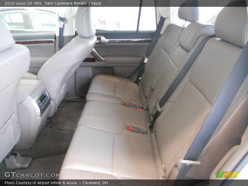 Satin Cashmere Metallic / Sepia 2010 Lexus GX 460