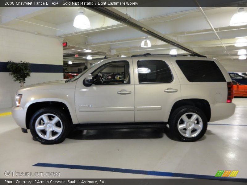 Gold Mist Metallic / Light Cashmere/Ebony 2008 Chevrolet Tahoe LT 4x4