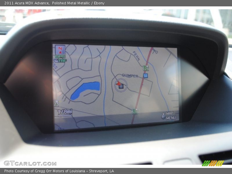 Navigation of 2011 MDX Advance