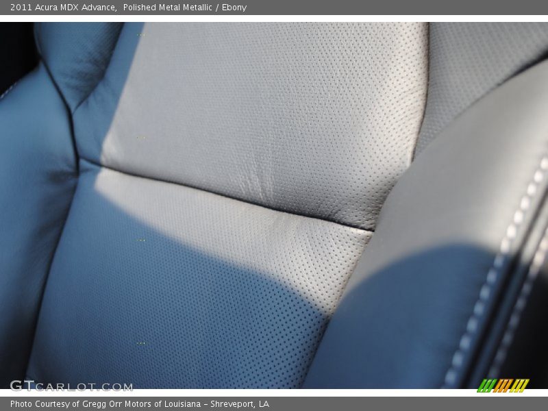 Polished Metal Metallic / Ebony 2011 Acura MDX Advance