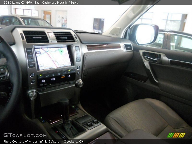 Satin Cashmere Metallic / Sepia 2010 Lexus GX 460