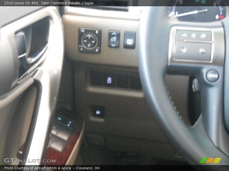 Satin Cashmere Metallic / Sepia 2010 Lexus GX 460