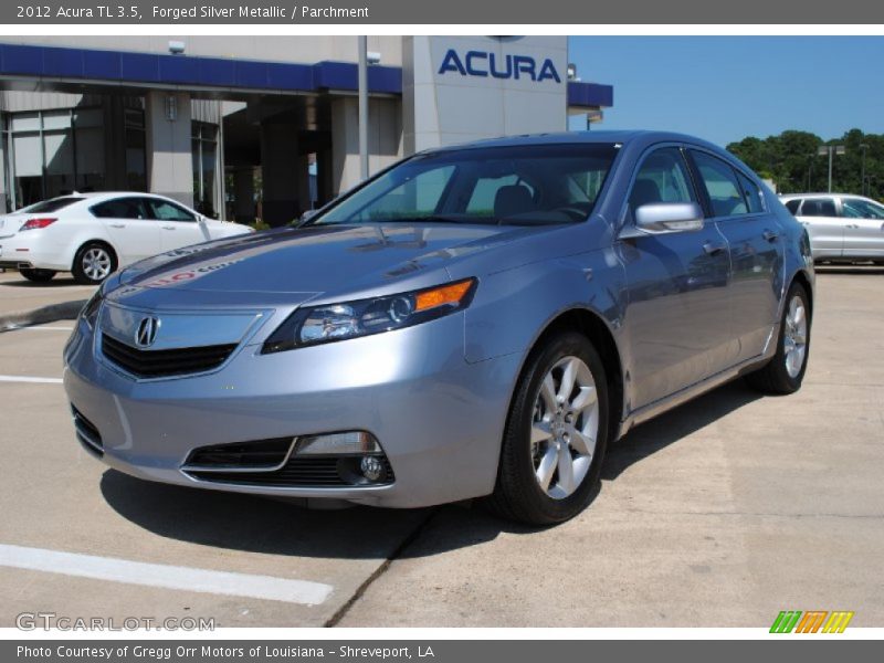 Front 3/4 View of 2012 TL 3.5