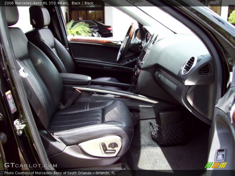 Black / Black 2006 Mercedes-Benz ML 350 4Matic