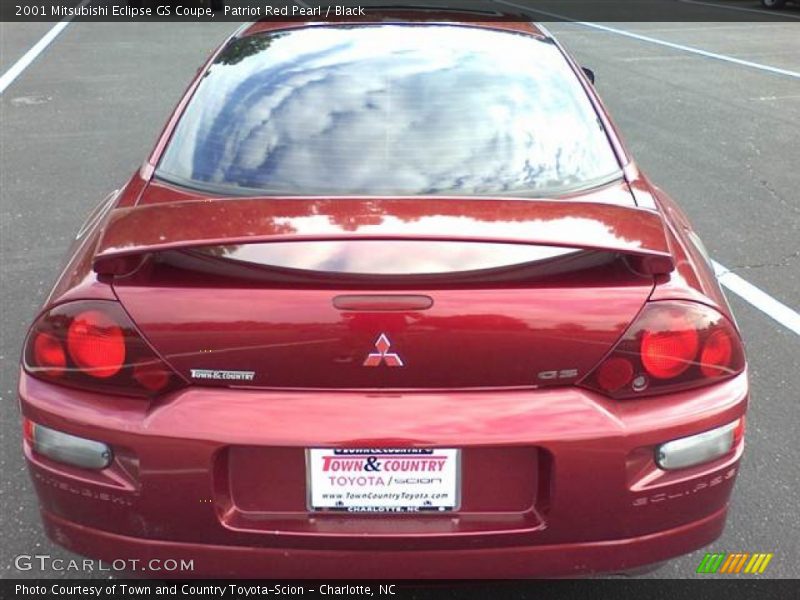 Patriot Red Pearl / Black 2001 Mitsubishi Eclipse GS Coupe