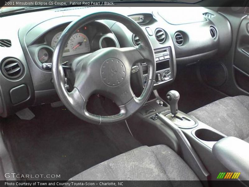 2001 Eclipse GS Coupe Black Interior