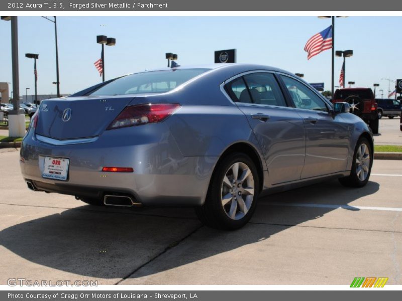 Forged Silver Metallic / Parchment 2012 Acura TL 3.5