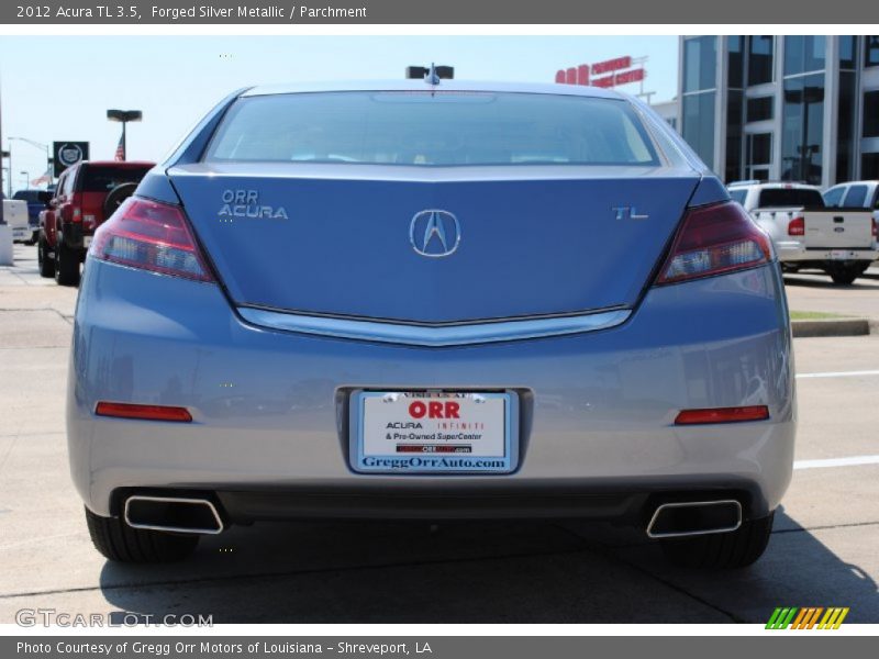 Forged Silver Metallic / Parchment 2012 Acura TL 3.5