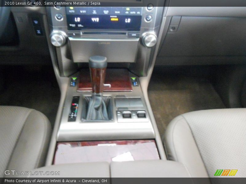 Satin Cashmere Metallic / Sepia 2010 Lexus GX 460