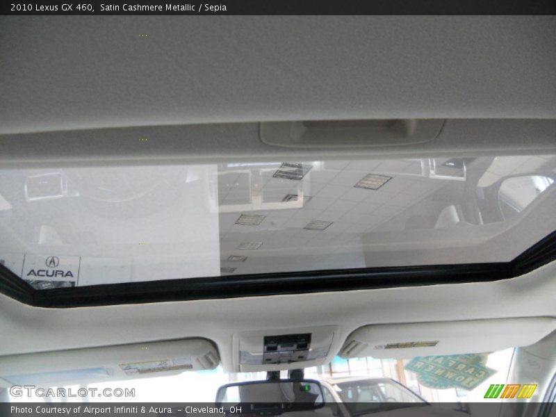 Satin Cashmere Metallic / Sepia 2010 Lexus GX 460
