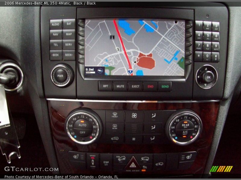 Black / Black 2006 Mercedes-Benz ML 350 4Matic
