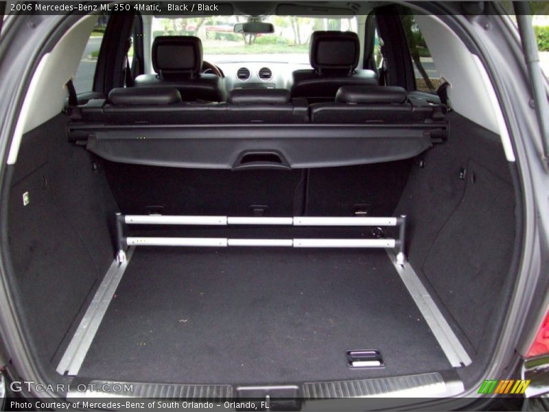 Black / Black 2006 Mercedes-Benz ML 350 4Matic
