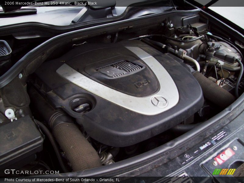 Black / Black 2006 Mercedes-Benz ML 350 4Matic