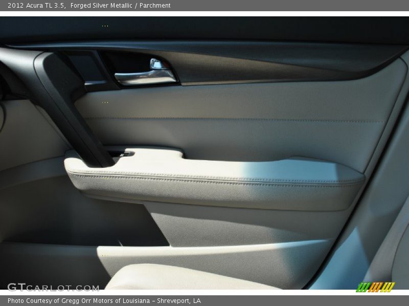 Forged Silver Metallic / Parchment 2012 Acura TL 3.5