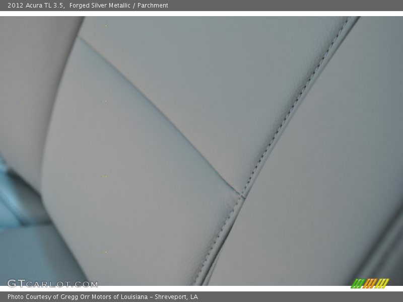 Forged Silver Metallic / Parchment 2012 Acura TL 3.5