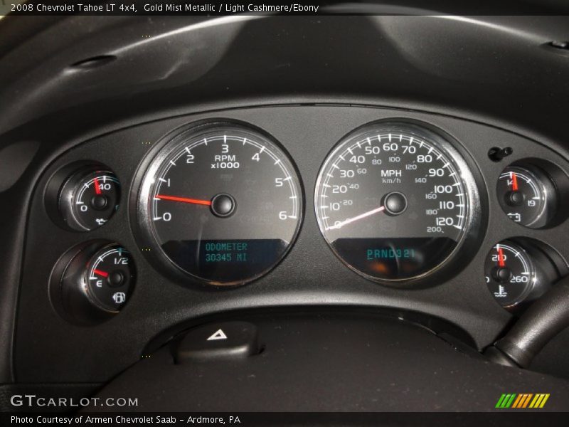  2008 Tahoe LT 4x4 LT 4x4 Gauges