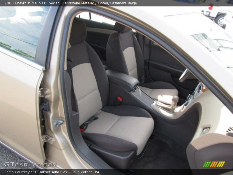 Sandstone Metallic / Cocoa/Cashmere Beige 2008 Chevrolet Malibu LT Sedan