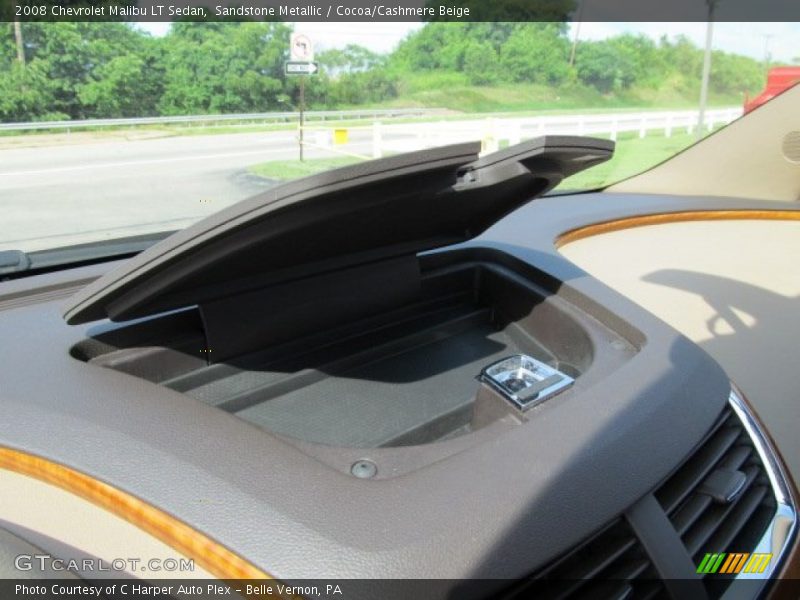 Sandstone Metallic / Cocoa/Cashmere Beige 2008 Chevrolet Malibu LT Sedan