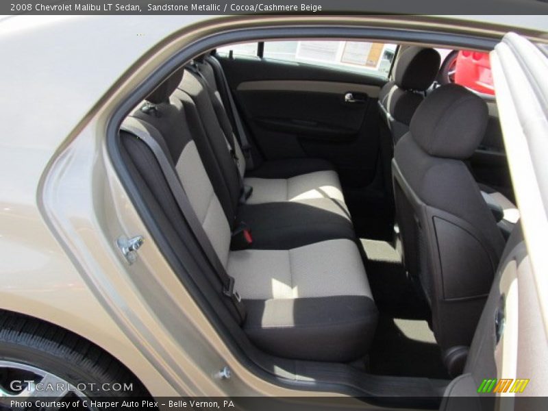 Sandstone Metallic / Cocoa/Cashmere Beige 2008 Chevrolet Malibu LT Sedan