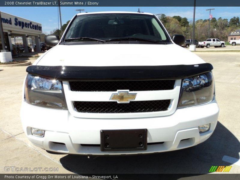 Summit White / Ebony 2008 Chevrolet TrailBlazer LT