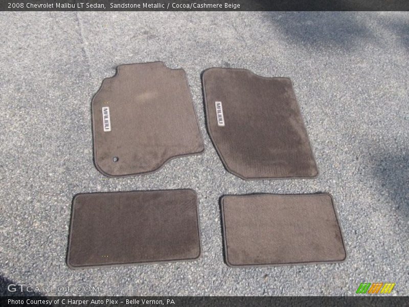 Sandstone Metallic / Cocoa/Cashmere Beige 2008 Chevrolet Malibu LT Sedan
