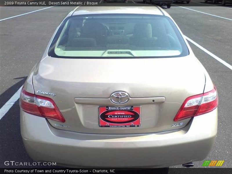 Desert Sand Metallic / Bisque 2009 Toyota Camry XLE